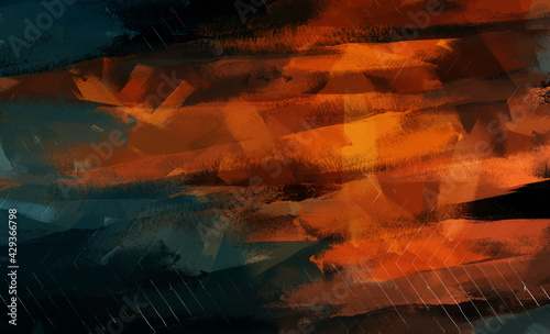 Digital illustration art abstract background.