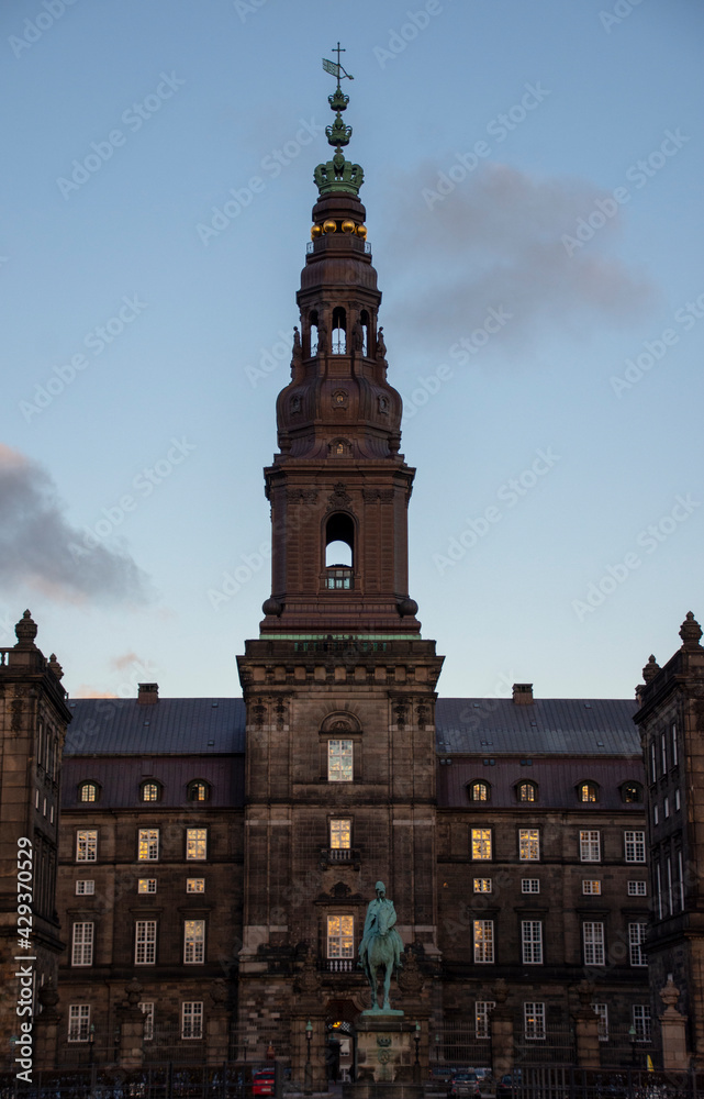 Il Palazzo di Christiansborg a Copenhagen