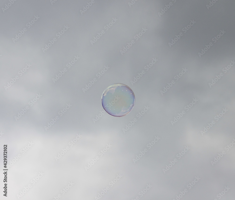 a soap bubble in the sky a soap bubble in the sky