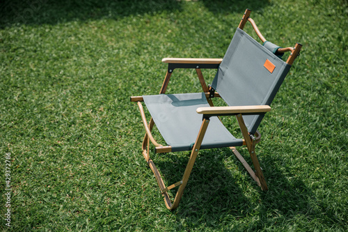 chair on the grass