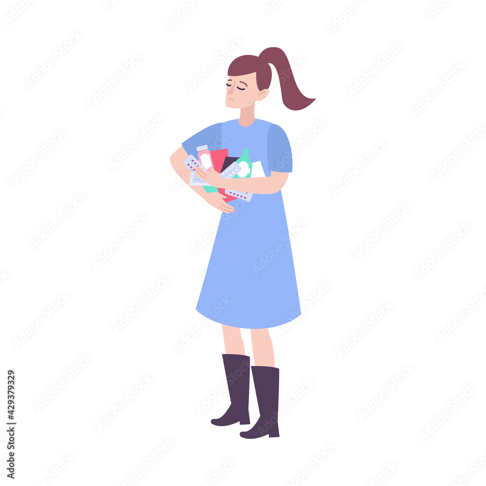 Pharmacist Flat Icon Pharmacist Flat Icon