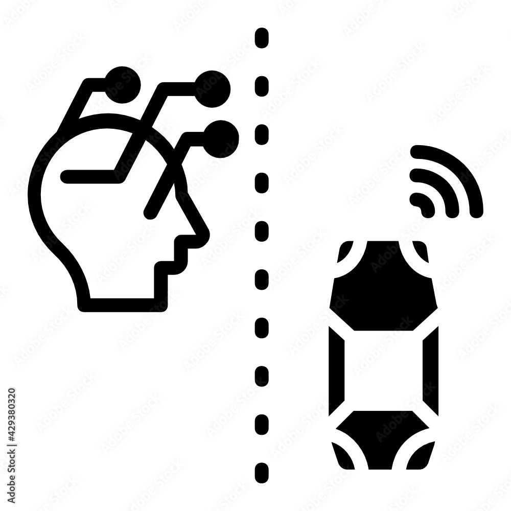 Self driving car Artificial Intelligence Concept, recognition and tracking Vector Icon Design, Autonomous driverless vehicle Symbol, Robo car Sign, Automated driving system stock illustration Self driving car Artificial Intelligence Concept, recognition and tracking Vector Icon Design, Autonomous driverless vehicle Symbol, Robo car Sign, Automated driving system stock illustration