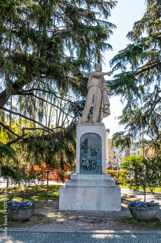 Garibaldi's monument in Luino