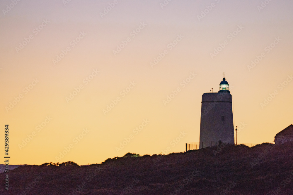 Carbonera lighthouse, Punta Mala, La Alcaidesa, Spain.