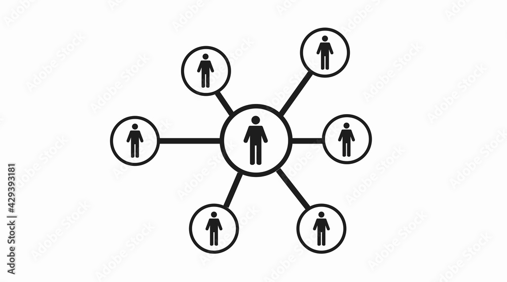 Share network connection icon vector illustration isolated Share network connection icon vector illustration isolated