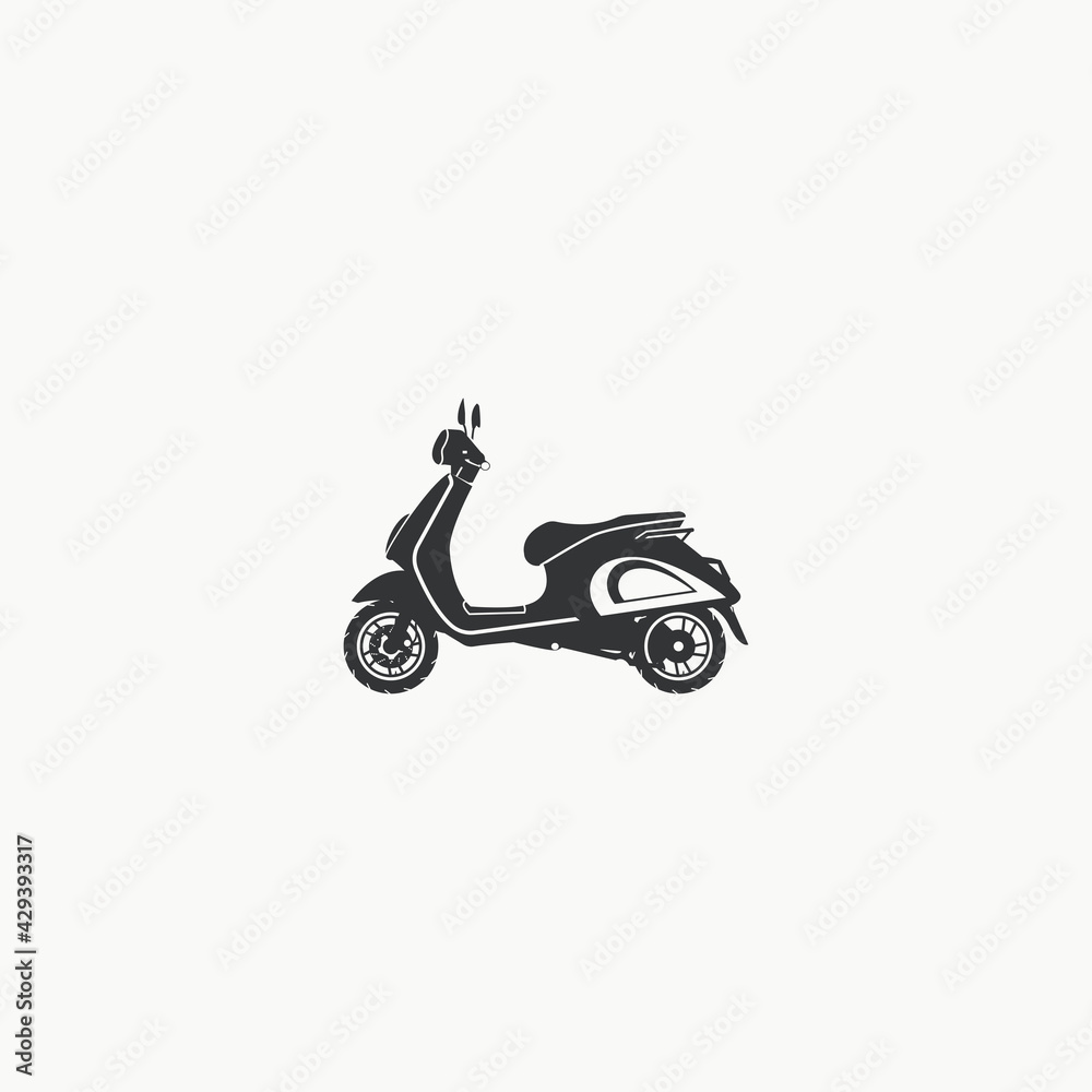 Scooter icon sign and symbol graphic design vector illustration Scooter icon sign and symbol graphic design vector illustration