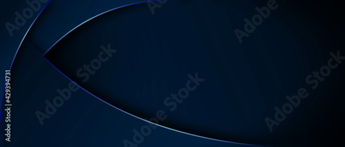 dark blue abstract presentation background 