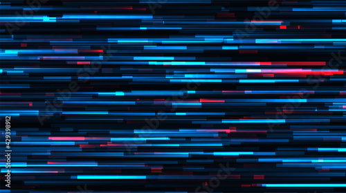 Vector glitch on a black background. Abstract texture.