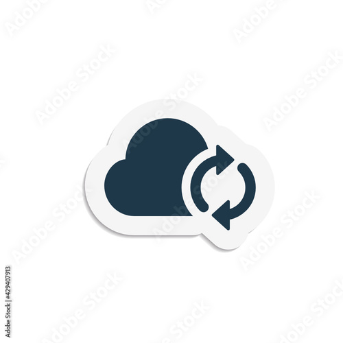 Cloud Sync - Sticker