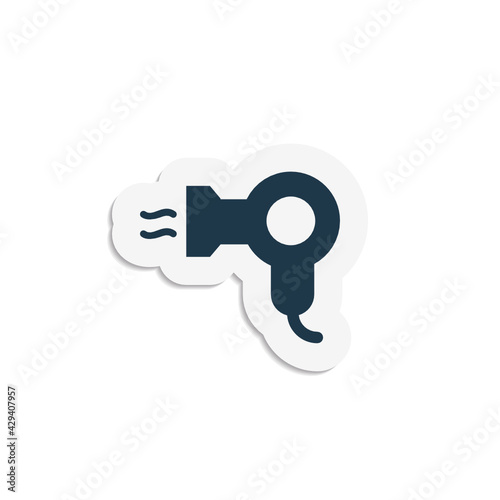 Hairdryer - Sticker