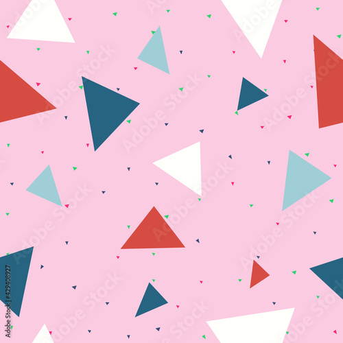 Terrazzo flooring vector seamless pattern. Classic venetian terrazzo style of floor of stone, granite, quartz.