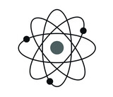 Scientific Proton Concept Vector Icon Design