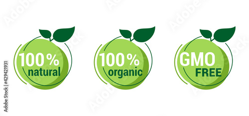 100 natural, organic and GMO free certification