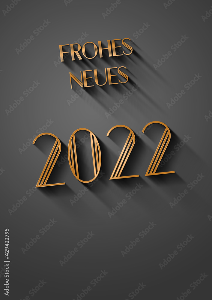 2022 Frohes Neues Jahr