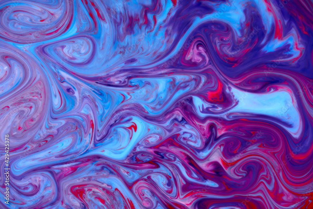 Abstract paint color background. Exoplanet cosmic sea pattern, paint stains. Marbleized effect. Background with abstract swirling paint effect. Liquid acrylic picture with flows and splashes. Mixed Abstract paint color background. Exoplanet cosmic sea pattern, paint stains. Marbleized effect. Background with abstract swirling paint effect. Liquid acrylic picture with flows and splashes. Mixed
