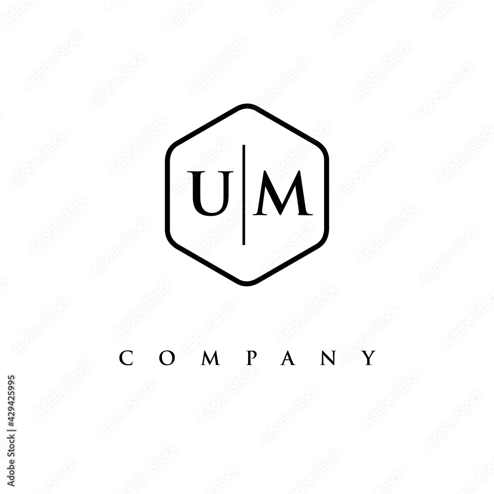 initial UL logo design vector initial UL logo design vector