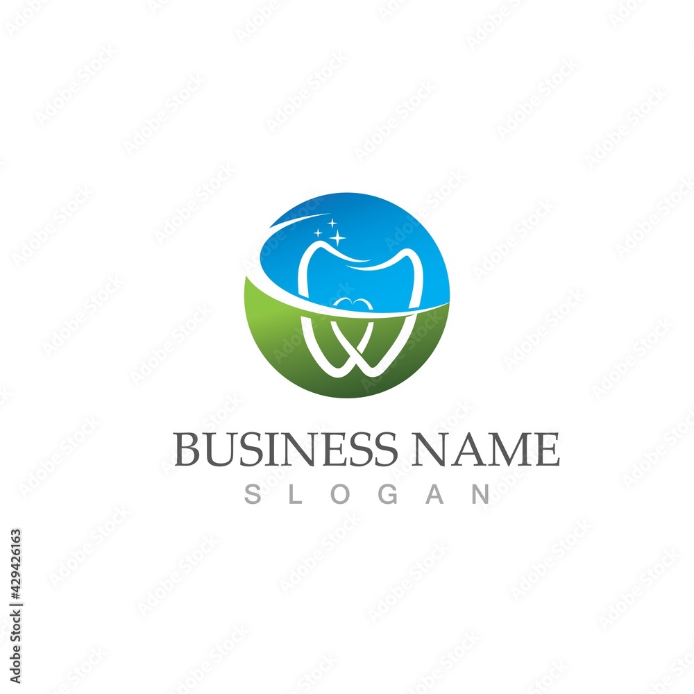 Dental logo Template vector illustration Dental logo Template vector illustration