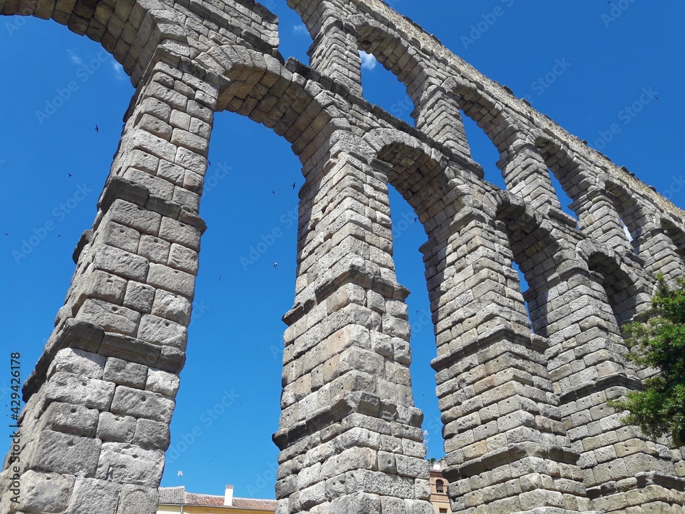 Acueducto de Segovia in Segovia,Spain Acueducto de Segovia in Segovia,Spain