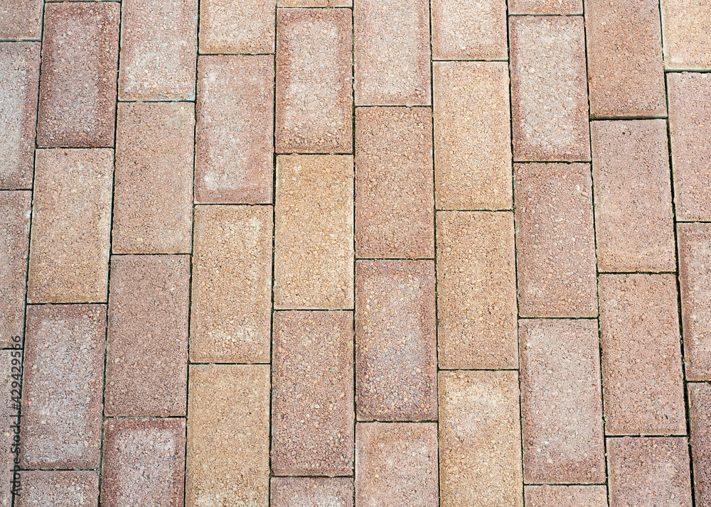 Obraz premium concrete block floor texture background