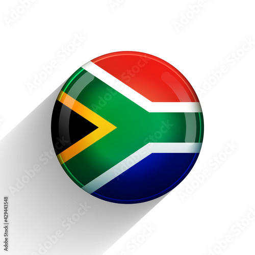Glass light ball with flag of Republic of South Africa. Round sphere, template icon. National symbol. Glossy realistic ball, 3D abstract vector illustration on a white background. Big bubble Free Download Glass light ball with flag of Republic of South Africa. Round sphere, template icon. National symbol. Glossy realistic ball, 3D abstract vector illustration on a white background. Big bubble - GFXLoad