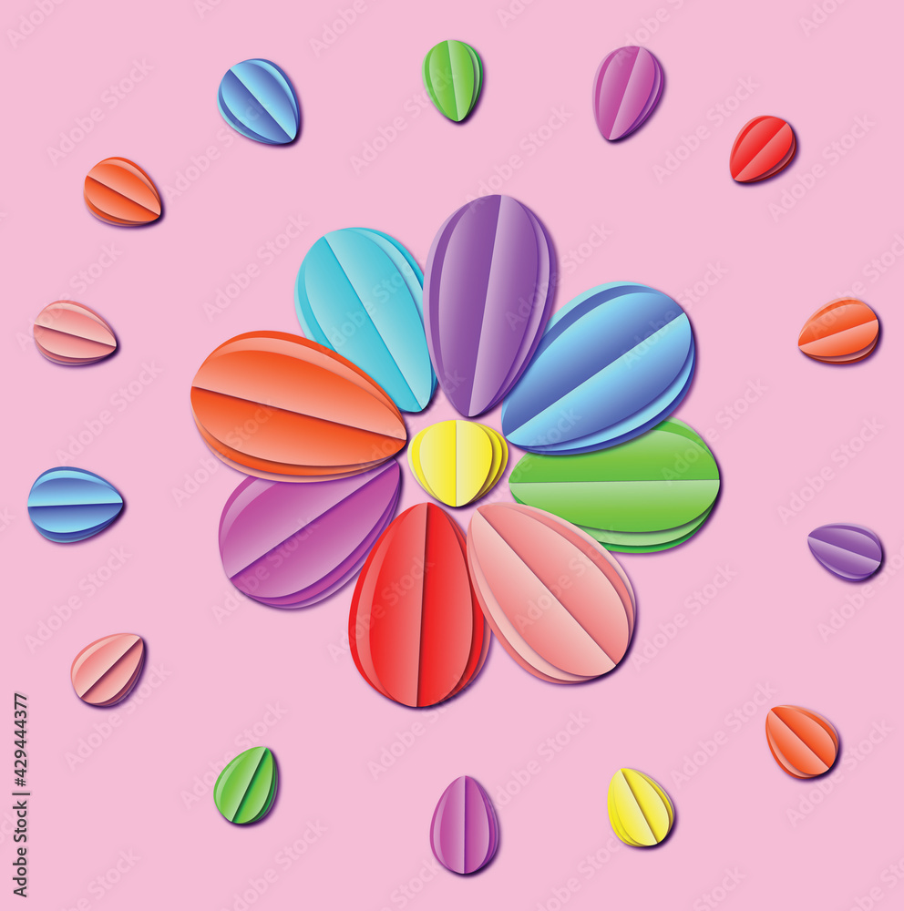 colorful flower colorful flower