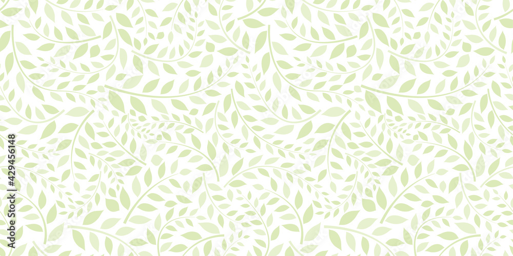 Organic motif, botanical motif background. Seamless pattern.Vector.スタイリッシュな有機的パターン