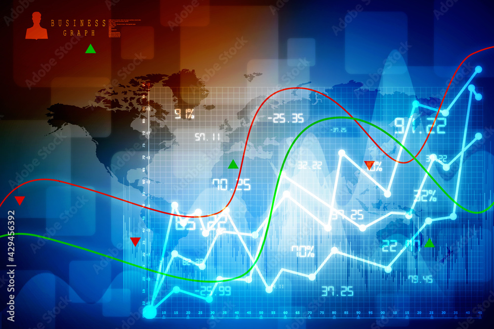 2d rendering Stock market online business concept. business Graph
2d rendering Stock market online business concept. business Graph