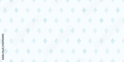 Rhombus illustration background. Seamless pattern. Vector.菱形イラストのパターン 