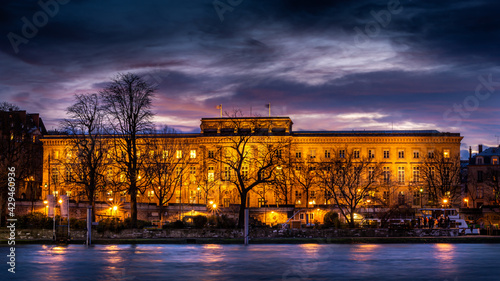 Photography Beautiful Night Photo of Paris Monnaie de Paris!