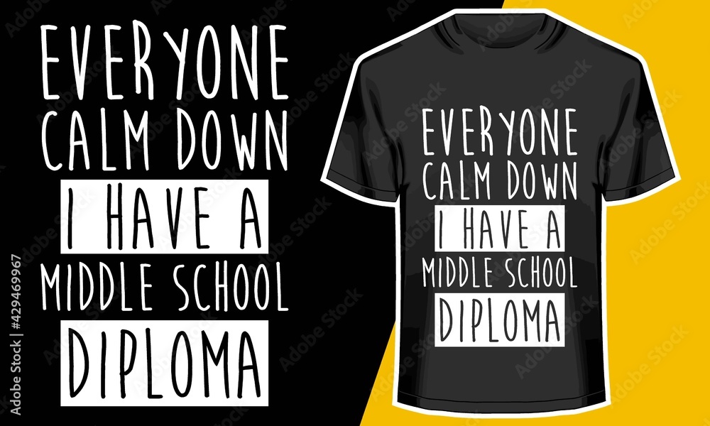 middle school graduation shirts