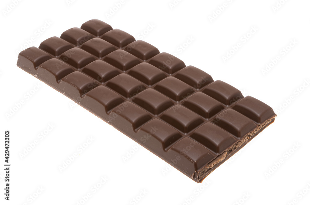 chocolate with nuts isolated chocolate with nuts isolated