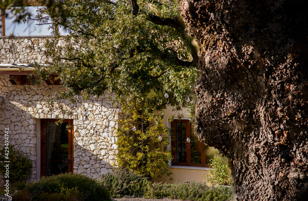Naklejka premium casale di campagna
