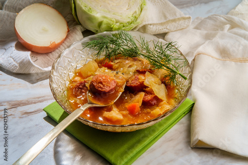 German Kielbasa Oktoberfest Stew photo