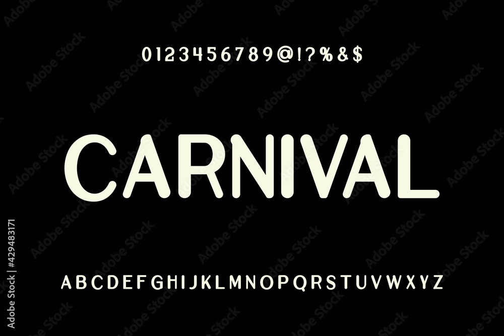 Fototapeta premium typeface vector design, classic lettering, alphabet font, green style background