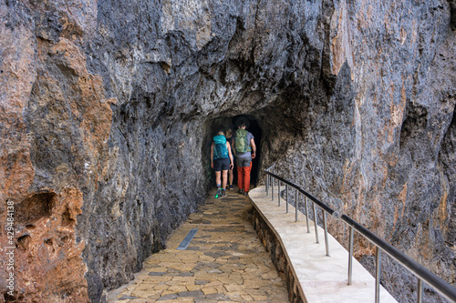 Fotografi Aktivurlaub auf Mallorca: Wanderung durch den aufregenden Canyon, Schlucht Torre