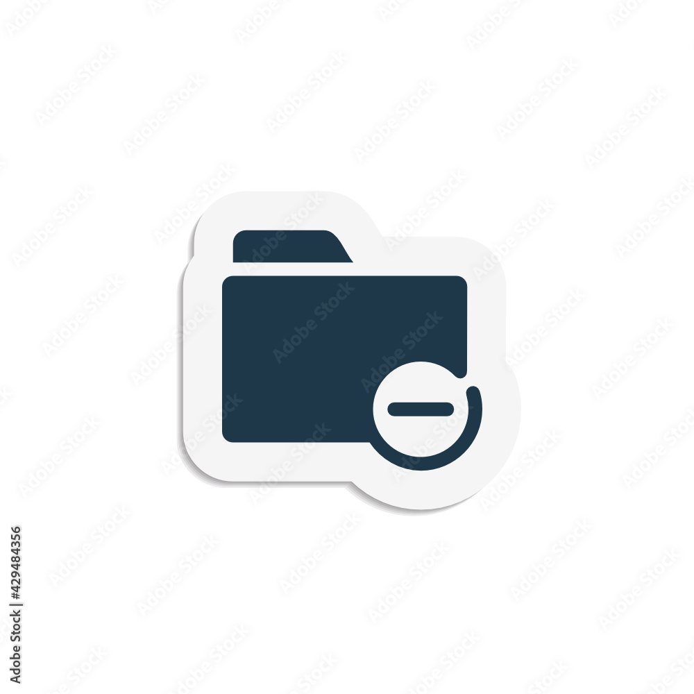 Remove Folder - Sticker Remove Folder - Sticker