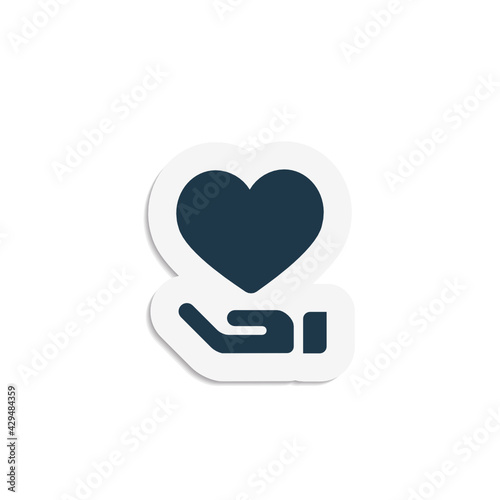 Heart - Sticker