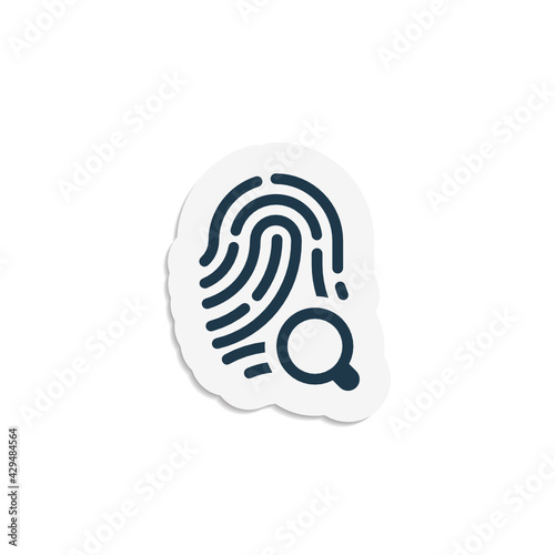 Search Biometircs - Sticker