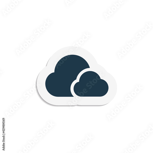 Clouds - Sticker