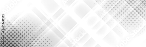 Abstract White Gray background. Blur neutral backdrop. Lecture, seminar, symposium, workshop, conference or briefing presentation template. White vector illustration