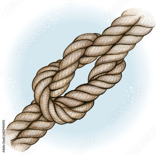 knot on rope