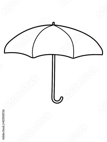 Design Roter Regenschirm 