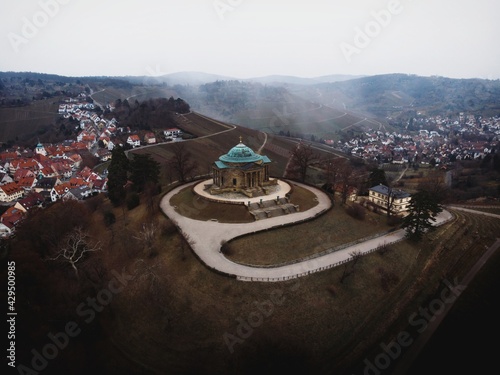 Wuerttemberg Mausoleum grave tomb Grabkapelle Sepulchral chapel on Rotenberg hill in Unterturkheim Stuttgart Germany photo