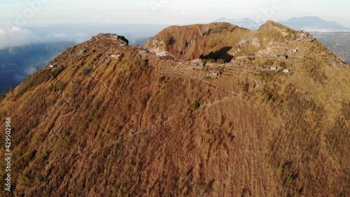 Morning on Mt. Batur in Bali, Indonesia