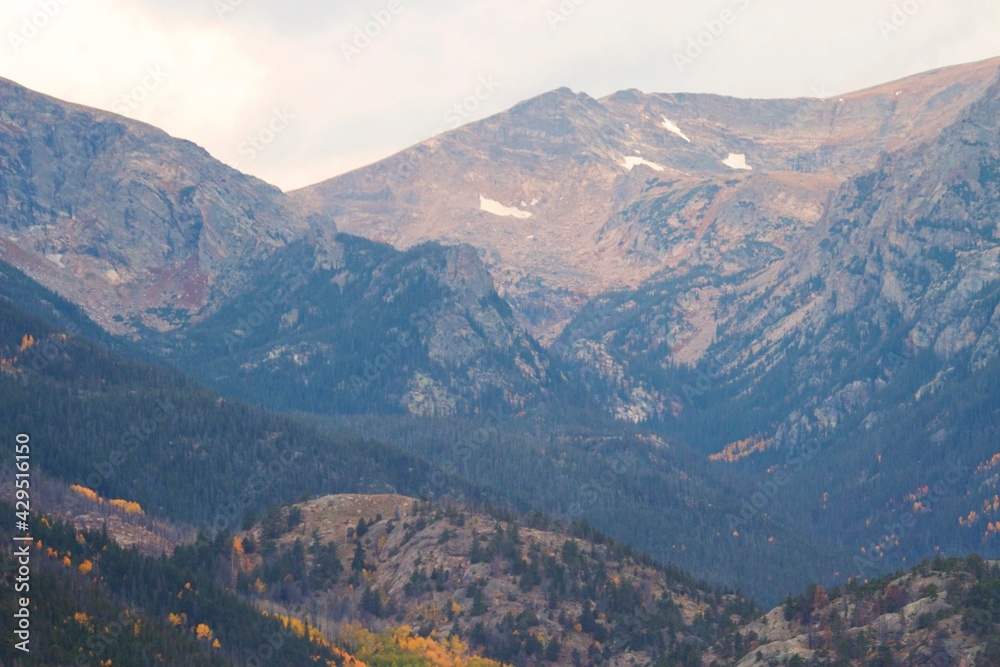 fall colors - mountain landscape