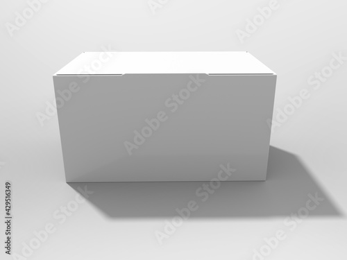 3D Rendering Product Packaging Template