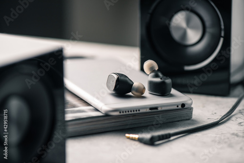 True wireless earbuds