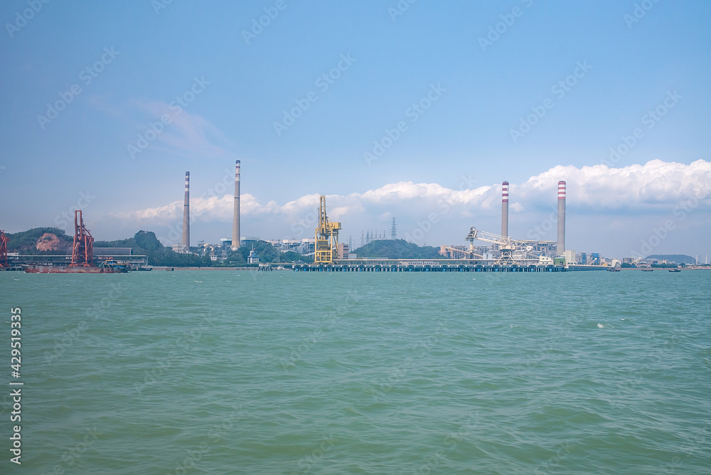 Shajiao A Power Plant, Dongguan City, Guangdong Province, China