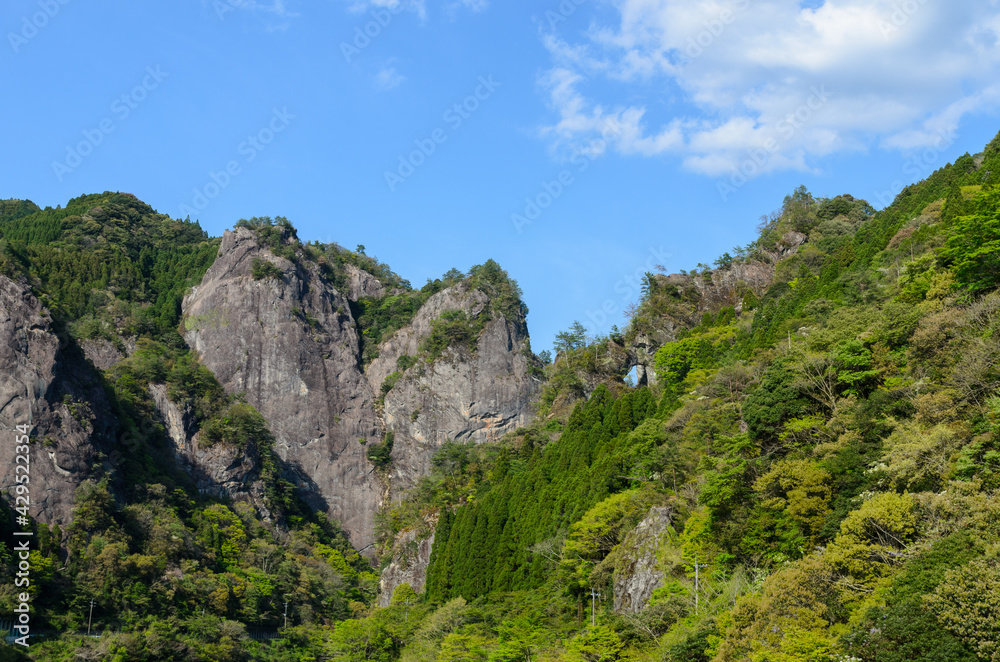 ハート岩とけほぎ岩