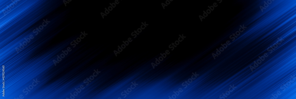 Obraz premium abstract blue and black are light pattern with the gradient is the with floor wall metal texture soft tech diagonal background black dark clean modern.